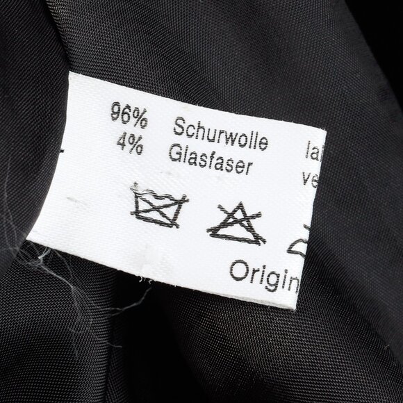 Akris Black Pinstripe-Wool Rhinestone-Embellished Blazer - Picture 10 of 11